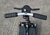 FREERIDER LUGGIE ELITE FOLDING MOBILITY SCOOTER IN BLACK NO CHARGER - TESTED WORKING WITH CHARGE REMAINING IN BATTERY CONDITION: GOOD - 5