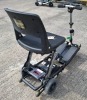 FREERIDER LUGGIE ELITE FOLDING MOBILITY SCOOTER IN BLACK NO CHARGER - TESTED WORKING WITH CHARGE REMAINING IN BATTERY CONDITION: GOOD - 3