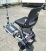 FREERIDER LUGGIE ELITE FOLDING MOBILITY SCOOTER IN SILVER NO CHARGER - TESTED WORKING WITH CHARGE REMAINING IN CHARGER CONDITION: GOOD - 4