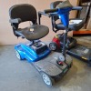 3 X MOBILITY SCOOTERS IE. 1 X DRIVE DEVILBISS CMS001RD CAR BOOT MODEL IN RED WITH KEY & BATTERY, NO CHARGER IGNITION POWERS UP BUT DRIVE DOES NOT ENGAGE 1 X FREERIDER LUGGIE POWER CHAIR IN RED WITH BATTERY, NO CHARGER IGNITION POWERS UP BUT DRIVE DOES NOT - 3