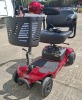 FREERIDER LUGGIE CAR BOOT MOBILITY SCOOTER IN RED (FR168-4A-12AH) WITH BATTERY & CHARGER CONDITION: GOOD (TESTED WORKING & SEE ALL IMAGES FOR CONDITION) - 2