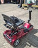 DRIVE DEVILBISS AUTOFOLD ELITE MOBILITY SCOOTER IN RED WITH BATTERY & CHARGER CONDITION: GOOD (TESTED WORKING & SEE ALL IMAGES FOR CONDITION) - 3