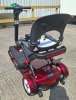 QUEST PRIDE FOLDING MOBILITY SCOOTER IN RED WITH BATTERY & CHARGER CONDITION: GOOD (TESTED WORKING & SEE ALL IMAGES FOR CONDITION) - 4