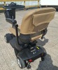 GO-GO LITE MOBILITY SCOOTER FOR CAR BOOT IN BEIGE WITH BATTERY & CHARGER CONDITION: FAIR (TESTED WORKING & SEE ALL IMAGES FOR CONDITION) - 4