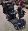 FREERIDER KENSINGTON IN BLUE WITH RAIN COVER WITH BATTERY & CHARGER 35 MILE RANGE - MAX SPEED 8 MPH ORIG RRP &pound;3695 CONDITION - GOOD - (RAIN ENCLOSURE COVER NEEDS REPLACING) (TESTED WORKING & SEE ALL IMAGES FOR CONDITION)
