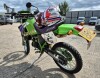 GREEN KAWASAKI KMX 125-B10 124 CC REG: Y656GFG MILES: 17712 (AS PER LAST MOT - PROBABLY HIGHER) FIRST REGISTERED 1/3/2001 NO KEY NO V5 MOT EXPIRED 27TH JULY 2022, , WITH 2 X BIKE HELMETS, ARAI & PIONEER LS2 - 4