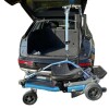 FREERIDER LUGGIE USED CAR HOIST - BLACK - IN A BOX IDENTIFIED AS COMPLETE - USED MODEL: PA90-A600 (SEE IMAGES - NOTE 1ST IMAGE IS A REPRESENTIVE GENERIC FREERIDER CAR HOIST)