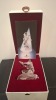 1 X SWAROVSKI 2001 MASQUERADE HARLEQUIN FIGURINE COLLECTOR'S ITEM - RRP &pound;150 - (NOTE COMES FROM PRIVATE COLLECTOR / VIEWING IS ADVISED)