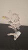 1 X SWAROVSKI BALD EAGLE ON BRANCH GLASS FIGURINE COLLECTOR'S ITEM - RRP &pound;150 - (NOTE COMES FROM PRIVATE COLLECTOR / VIEWING IS ADVISED) - 3