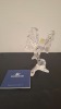 1 X SWAROVSKI BALD EAGLE ON BRANCH GLASS FIGURINE COLLECTOR'S ITEM - RRP &pound;150 - (NOTE COMES FROM PRIVATE COLLECTOR / VIEWING IS ADVISED) - 5