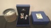 4 X PIECE SWAROVSKI GLASS FIGURINES LOT CONTAINING 1 X CLAM - RRP &pound;40 , 1 X CRYSTAL SHELL - RRP &pound;40 , 1 X TEDDY BEAR WITH HONEY POT &pound;50 , 1 X TOM CAT - RRP &pound;25, COLLECTOR'S ITEMS - TOTAL RRP &pound;155 - (NOTE COMES FROM PRIVATE COLLECTOR / VIEWING IS ADVISE - 3