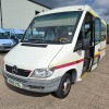 WHITE MERCEDES SPRINTER 413 CDI ACCESSIBILITY MINIBUS 2148 CC REG:: YN55 YSL MILEAGE: 285,567 KM 1ST REGISTERED 21/122005 WITH V5 MOT UNTIL 21/9/2025 WITH 2 SETS OF KEYS TOTAL CAPACITY INC DRIVER: 17 CURRENT SERVICE HISTORY SINCE PURCHASE & LIFT CERTIFI - 2
