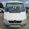 WHITE MERCEDES SPRINTER 413 CDI ACCESSIBILITY MINIBUS 2148 CC REG:: YN55 YSL MILEAGE: 285,567 KM 1ST REGISTERED 21/122005 WITH V5 MOT UNTIL 21/9/2025 WITH 2 SETS OF KEYS TOTAL CAPACITY INC DRIVER: 17 CURRENT SERVICE HISTORY SINCE PURCHASE & LIFT CERTIFI - 5