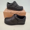 20 X PAIRS OF BRAND NEW KIDS PRETTY GREEN PG WALTHAM VELCRO SHOES IN BLACK IN SIZE 2.5 UK - RRP EACH &pound;45 - TOTAL RRP FOR LOT &pound;900