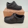 20 X PAIRS OF BRAND NEW KIDS PRETTY GREEN PG WALTHAM VELCRO SHOES IN BLACK IN SIZE 2.5 UK - RRP EACH &pound;45 - TOTAL RRP FOR LOT &pound;900