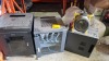 4 X MIXED LOT CONTAINING, 1 X PRISM SERVER BOX, 1 X ALL RACK SERVER BOX, 1 X UNBRANDED SERVER BOX AND CLIMATE KING 5KW FAN HEATER IN BLACK AND YELLOW