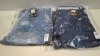 20 X BRAND NEW MIXED JEANS LOT CONTAINING DUCK AND COVER AND CROSS HATCH JEANS IN BLUE IN SIZES, 32, 34, 36, 38, 40 (IN 1 TRAY - TRAY NOT INCLUDED)