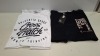 40 X BRAND NEW MIXED T-SHIRTS LOT CONTAINING DUCK AND COVER AND CROSSHATCH IN BLACK, BLUE, LIGHT BLUE, GREY, WHITE AND GREEN IN SIZES, S, M, L, XL, 2XL,
