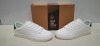 15 X BRAND NEW DUCK AND COVER CLASPAR MENS TRAINERS IN VARIOUS COLOURS WHITE / GREEN , BLACK , STONE , WHITE IN SIZES UK 9 AND UK 10 - RRP EACH &pound;25 - TOTAL RRP FOR LOT &pound;375