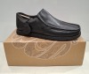 20 X PAIRS OF BRAND NEW PRETTY GREEN WALTHAM SLIP - ON SHOES IN BLACK IN SIZE 12 - RRP EACH &pound;65 - TOTAL RRP FOR LOT &pound;1,300