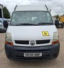 WHITE RENAULT MASTER MM33 DCI 100 MWB ACCESSIBILITY MINIBUS 2463 CC REG: HK06NBF MILEAGE: 140,187 1ST REGISTERED: 15/8/2006 WITH V5 MOT UNTIL 29/7/2026 WITH KEY TOTAL CAPACITY INC DRIVER: 10 CURRENT SERVICE HISTORY SINCE PURCHASE & LIFT CERTIFIED UNTIL AT - 7