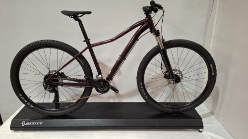 SCOTT CONTESSA ACTIVE 40 BIKE MODEL: 290307 SIZE: M ORIG RRP &pound;599 ACTIVE 700/900 ALLOY FRAME SUNTOUR XCT30-HLO 100MM FORK SHIMANO ALTUS 18 SPEED TEKTRO HYD. DISC BRAKES KENDA BOOSTER 29 INCH WHEELS (SEE ALL IMAGES FOR CONDITION)