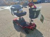 FREERIDER THE ASCOT MOBILITY SCOOTER IN RED / BLACK WITH BATTERY & CHARGER 10 MILE RANGE - MAX SPEED 4/6 MPH RRP &pound; 1,950 CONDITION - GOOD (TESTED WORKING & SEE ALL IMAGES FOR CONDITION )