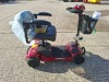 FREERIDER THE ASCOT MOBILITY SCOOTER IN RED / BLACK WITH BATTERY & CHARGER 10 MILE RANGE - MAX SPEED 4/6 MPH RRP &pound; 1,950 CONDITION - GOOD (TESTED WORKING & SEE ALL IMAGES FOR CONDITION ) - 5