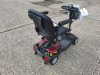 GENIUS AS TRAVELLER MOBILITY SCOOTER IN RED / BLACK WITH BATTERY & CHARGER 12 MILE RANGE - MAX SPEED 4/6 MPH RRP &pound; 1,695 CONDITION - GOOD (TESTED WORKING & SEE ALL IMAGES FOR CONDITION ) - 4
