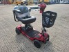 FREERIDER ASCOT MOBILITY SCOOTER IN RED WITH BATTERY & CHARGER 15 MILE RANGE - MAX SPEED 4/ MPH RRP &pound; 1,439 CONDITION - GOOD (TESTED WORKING & SEE ALL IMAGES FOR CONDITION )