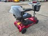 FREERIDER ASCOT MOBILITY SCOOTER IN RED WITH BATTERY & CHARGER 15 MILE RANGE - MAX SPEED 4/ MPH RRP &pound; 1,439 CONDITION - GOOD (TESTED WORKING & SEE ALL IMAGES FOR CONDITION ) - 4