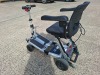 FREERIDER LUGGIE ELITE FOLDING MOBILITY SCOOTER IN SILVER WITH CHARGER - TESTED WORKING WITH CHARGE REMAINING IN BATTERY CONDITION GOOD ( SEE ALL IMAGES FOR CONDITION ) - 3