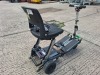 FREERIDER LUGGIE ELITE FOLDING MOBILITY SCOOTER IN GREY WITH CHARGER - TESTED WORKING WITH CHARGE REMAINING IN BATTERY CONDITION GOOD ( SEE ALL IMAGES FOR CONDITION ) - 4