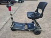 FREERIDER LUGGIE ELITE FOLDING MOBILITY SCOOTER IN GREY WITH CHARGER - TESTED WORKING WITH CHARGE REMAINING IN BATTERY CONDITION GOOD ( SEE ALL IMAGES FOR CONDITION ) - 6
