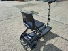 LUGGIE FOLDING MOBILITY SCOOTER IN BLACK NO CHARGER - TESTED WORKING WITH CHARGE REMAINING IN BATTERY CONDITION GOOD ( SEE ALL IMAGES FOR CONDITION ) - 4