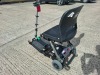 LUGGIE FOLDING MOBILITY SCOOTER IN BLACK NO CHARGER - TESTED WORKING WITH CHARGE REMAINING IN BATTERY CONDITION GOOD ( SEE ALL IMAGES FOR CONDITION ) - 3