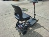 LUGGIE FOLDING MOBILITY SCOOTER IN BLACK NO CHARGER - TESTED WORKING WITH CHARGE REMAINING IN BATTERY CONDITION GOOD ( SEE ALL IMAGES FOR CONDITION ) - 4
