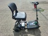 LUGGIE FOLDING MOBILITY SCOOTER IN BLACK NO CHARGER - TESTED WORKING WITH CHARGE REMAINING IN BATTERY CONDITION GOOD ( SEE ALL IMAGES FOR CONDITION ) - 5