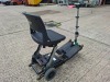LUGGIE FOLDING MOBILITY SCOOTER IN BLACK NO CHARGER - TESTED WORKING WITH CHARGE REMAINING IN BATTERY CONDITION GOOD ( SEE ALL IMAGES FOR CONDITION ) - 4