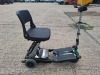 LUGGIE FOLDING MOBILITY SCOOTER IN BLACK NO CHARGER - TESTED WORKING WITH CHARGE REMAINING IN BATTERY CONDITION GOOD ( SEE ALL IMAGES FOR CONDITION ) - 5