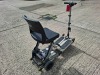 LUGGIE FOLDING MOBILITY SCOOTER IN GREY TAUPE NO CHARGER - TESTED WORKING WITH CHARGE REMAINING IN BATTERY CONDITION GOOD ( SEE ALL IMAGES FOR CONDITION ) - 4