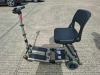 LUGGIE FOLDING MOBILITY SCOOTER IN GREY TAUPE NO CHARGER - TESTED WORKING WITH CHARGE REMAINING IN BATTERY CONDITION GOOD ( SEE ALL IMAGES FOR CONDITION ) - 6