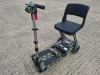LUGGIE FOLDING MOBILITY SCOOTER IN ARMY PRINT NO CHARGER - TESTED WORKING WITH CHARGE REMAINING IN BATTERY CONDITION GOOD ( SEE ALL IMAGES FOR CONDITION ) - 2
