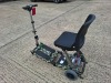 LUGGIE FOLDING MOBILITY SCOOTER IN ARMY PRINT NO CHARGER - TESTED WORKING WITH CHARGE REMAINING IN BATTERY CONDITION GOOD ( SEE ALL IMAGES FOR CONDITION ) - 3