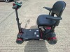 AUTO - FOLD 4 WHEEL ELECTRIC SCOOTER IN BLACK / RED NO CHARGER - TESTED WORKING WITH CHARGE REMAINING IN BATTERY CONDITION GOOD ( SEE ALL IMAGES FOR CONDITION ) - 6