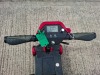 AUTO - FOLD 4 WHEEL ELECTRIC SCOOTER IN BLACK / RED NO CHARGER - TESTED WORKING WITH CHARGE REMAINING IN BATTERY CONDITION GOOD ( SEE ALL IMAGES FOR CONDITION ) - 7