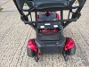 AUTO - FOLD 4 WHEEL ELECTRIC SCOOTER IN BLACK / RED NO CHARGER - TESTED WORKING WITH CHARGE REMAINING IN BATTERY CONDITION GOOD ( SEE ALL IMAGES FOR CONDITION ) - 8