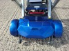 AUTO - FOLD 4 WHEEL ELECTRIC SCOOTER IN BLACK / BLUE WITH CHARGER - TESTED WORKING WITH CHARGE REMAINING IN BATTERY CONDITION GOOD ( SEE ALL IMAGES FOR CONDITION ) - 9