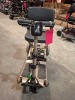 1 X LUGGIE FOLDING MOBILITY SCOOTER IN GREY NO CHARGER - (PLEASE NOTE WE ARE UNABLE TO GET IT TO START / SPARE OR REPAIR ) OVER ALL CONDITION FAIR SCRATCHES / MARKS ( SEE ALL IMAGES FOR CONDITION ) - 3