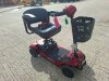 FREERIDER ASCOT MOBILITY SCOOTER IN RED WITH BATTERY & CHARGER 15 MILE RANGE - MAX SPEED 4/ MPH RRP &pound; 1,439 CONDITION - GOOD (TESTED WORKING & SEE ALL IMAGES FOR CONDITION )